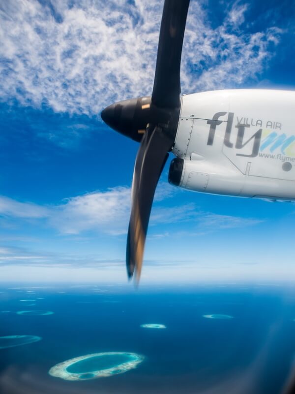 resa till maldiverna sjöflyg