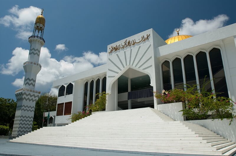islamic centre grand friday mosque - moské malé maldiverna
