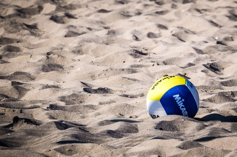 att göra på maldiverna - beach volleyboll