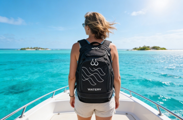 vattentät ryggsäck maldiverna tips